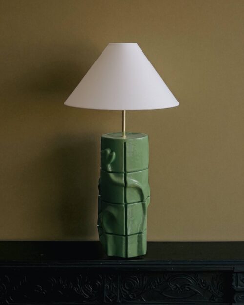 Verdigris Table Lamp