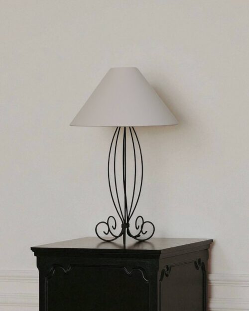 Lampe en fer