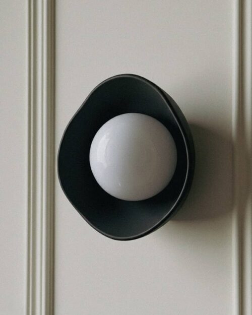 matte Orb WALL SCONE